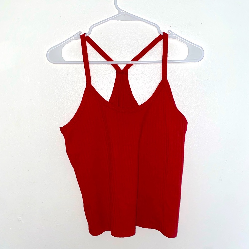 Red basic top